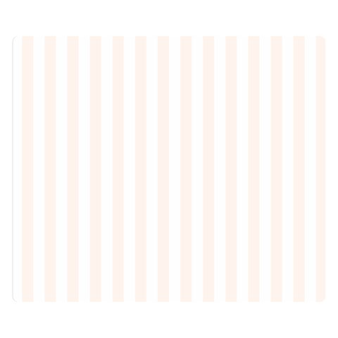 Vertical Stripes 50 x40  Blanket Front