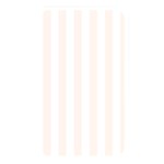 Vertical Stripes - White and Seashell Memory Card Reader (Rectangular)
