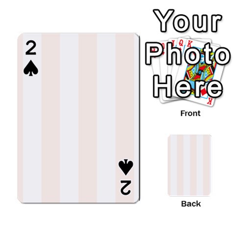 Vertical Stripes Front - Spade2
