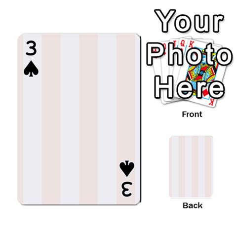 Vertical Stripes Front - Spade3