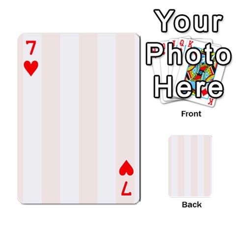 Vertical Stripes Front - Heart7