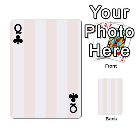 Queen Vertical Stripes Front - ClubQ