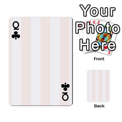 Queen Vertical Stripes Front - ClubQ