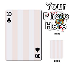 Vertical Stripes Front - Spade10