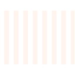 Vertical Stripes - White and Seashell Birthday Cake 3D Greeting Card (7x5)