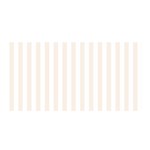 Vertical Stripes - White and Linen Satin Wrap