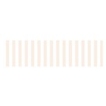 Vertical Stripes - White and Linen Satin Scarf (Oblong)