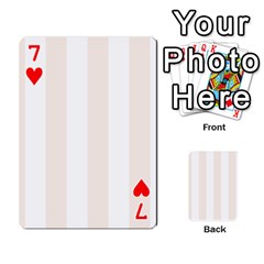 Vertical Stripes Front - Heart7