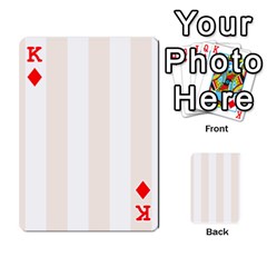 King Vertical Stripes Front - DiamondK