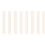 Vertical Stripes - White and Linen YOU ARE INVITED 3D Greeting Card (8x4)