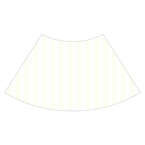Vertical Stripes Skirt Back