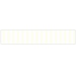 Vertical Stripes - White and Ivory Flano Scarf (Large)
