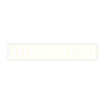 Vertical Stripes - White and Ivory Flano Scarf (Mini)