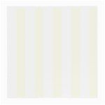 Vertical Stripes - White and Ivory Medium Glasses Cloth (2 Sides)