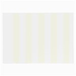 Vertical Stripes - White and Ivory Large Glasses Cloth