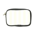 Vertical Stripes - White and Ivory Coin Purse