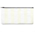 Vertical Stripes - White and Ivory Pencil Case