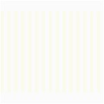 Vertical Stripes - White and Ivory Collage 11  x 14 