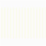 Vertical Stripes - White and Ivory Collage 12  x 18 