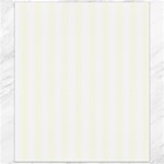 Vertical Stripes - White and Ivory Canvas 20  x 24 