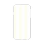 Vertical Stripes - White and Ivory Apple iPhone 6/6S Silicone Case (Transparent)