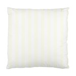 Vertical Stripes - White and Ivory Standard Cushion Case (Two Sides)