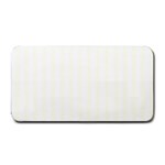 Vertical Stripes - White and Ivory Medium Bar Mat
