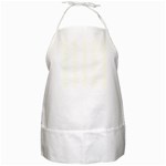 Vertical Stripes - White and Ivory BBQ Apron