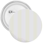Vertical Stripes - White and Ivory 3  Button