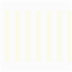 Vertical Stripes - White and Ivory 5  x 7  Photo Cards