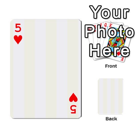 Vertical Stripes Front - Heart5