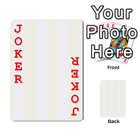 Vertical Stripes Front - Joker2
