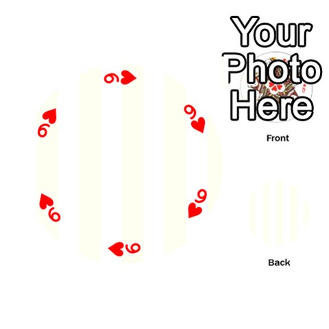 Vertical Stripes Front - Heart9