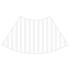 Vertical Stripes Skirt Front