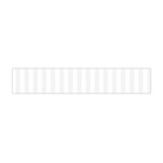 Vertical Stripes - White and White Smoke Flano Scarf (Mini)