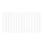 Vertical Stripes - White and White Smoke Satin Wrap