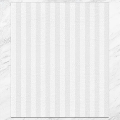 Vertical Stripes 8.15 x9.66  Canvas - 1