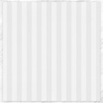 Vertical Stripes - White and White Smoke Canvas 20  x 20 