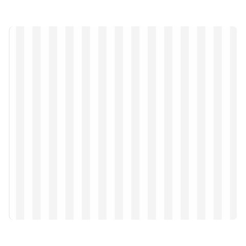 Vertical Stripes 50 x40  Blanket Back