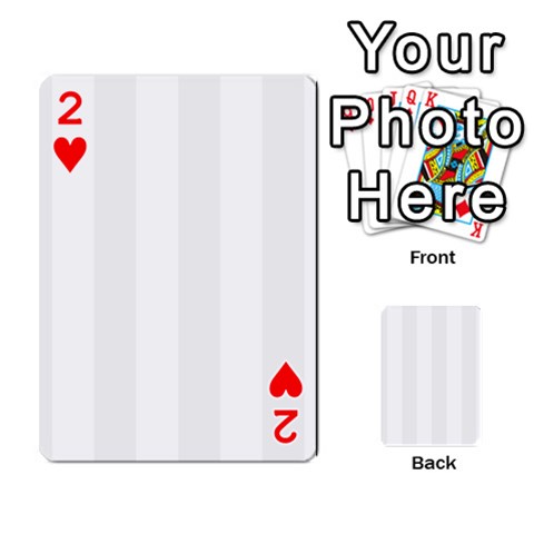 Vertical Stripes Front - Heart2