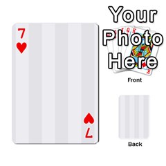Vertical Stripes Front - Heart7