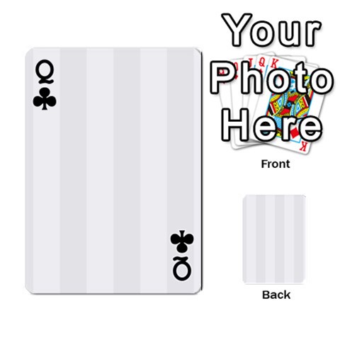 Queen Vertical Stripes Front - ClubQ