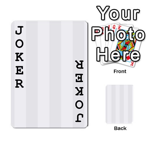 Vertical Stripes Front - Joker1