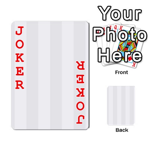 Vertical Stripes Front - Joker2
