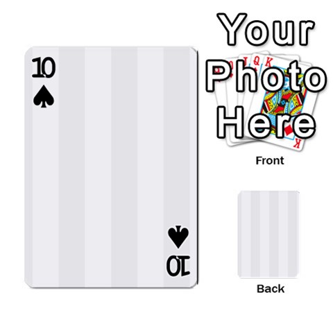 Vertical Stripes Front - Spade10