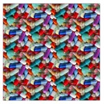 Pills drugs Large Satin Scarf (Square)