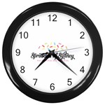 Image Wall Clock (Black)