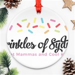 Image Round Ornament (Two Sides)