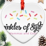 Image Heart Ornament (Two Sides)
