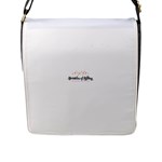 Image Flap Closure Messenger Bag (L)